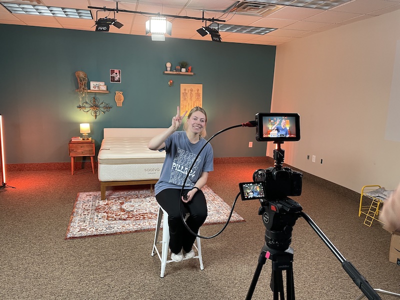 My In-Depth Silk & Snow Mattress Review for 2025 5 Julia Forbes, the lead Sleep Advisor product tester, in our mattress testing facility