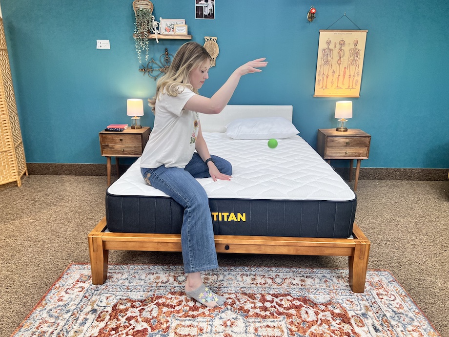 Titan Plus Mattress Review for 2025, Expert Tested 12 Titan Plus bounce testing